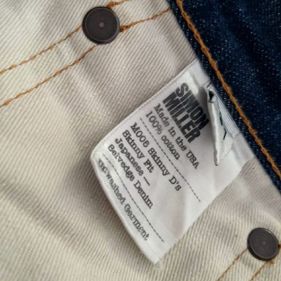 Simon Miller M006 Skinny D selvedge jeans - Picture 6 of 6